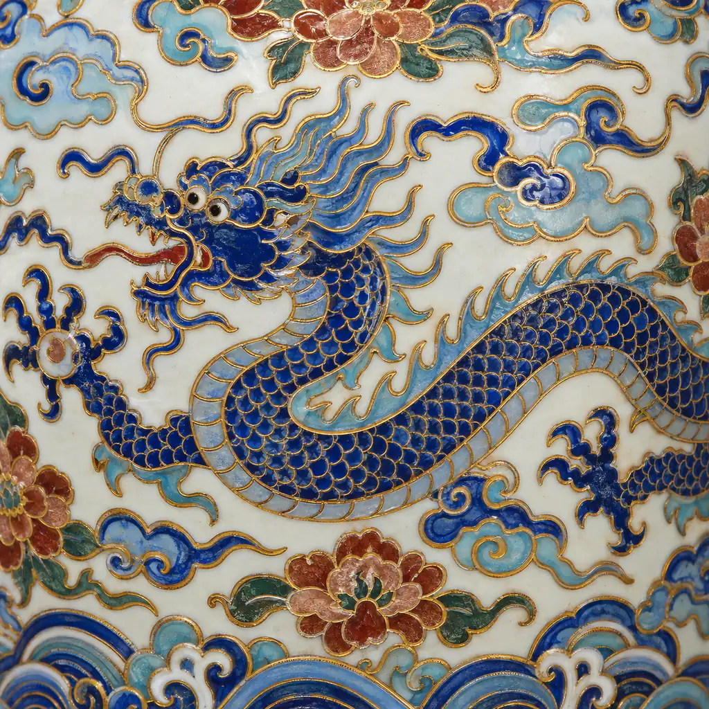 Cloisonné artwork for aryoi.com