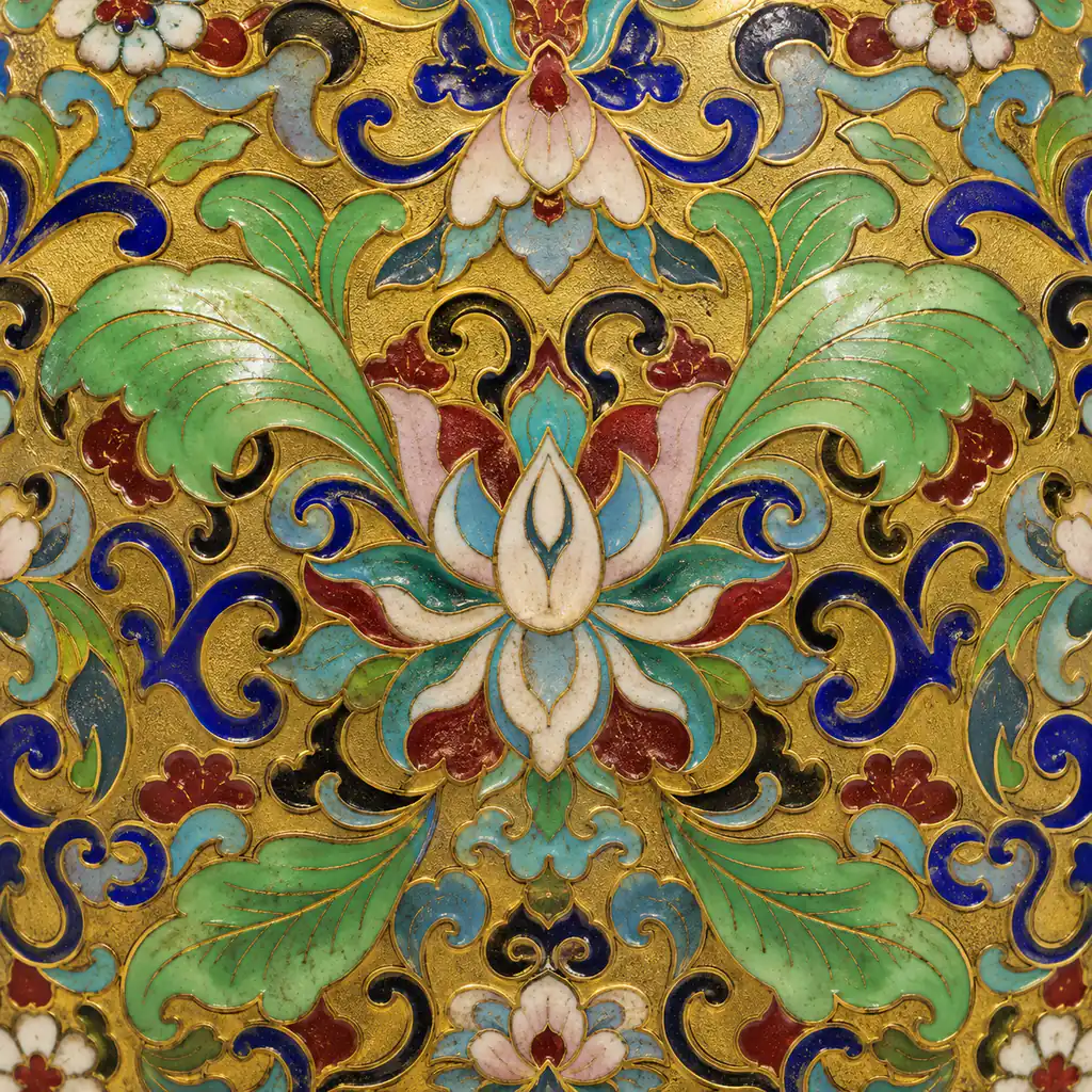 Cloisonné artwork for buzzsock.com