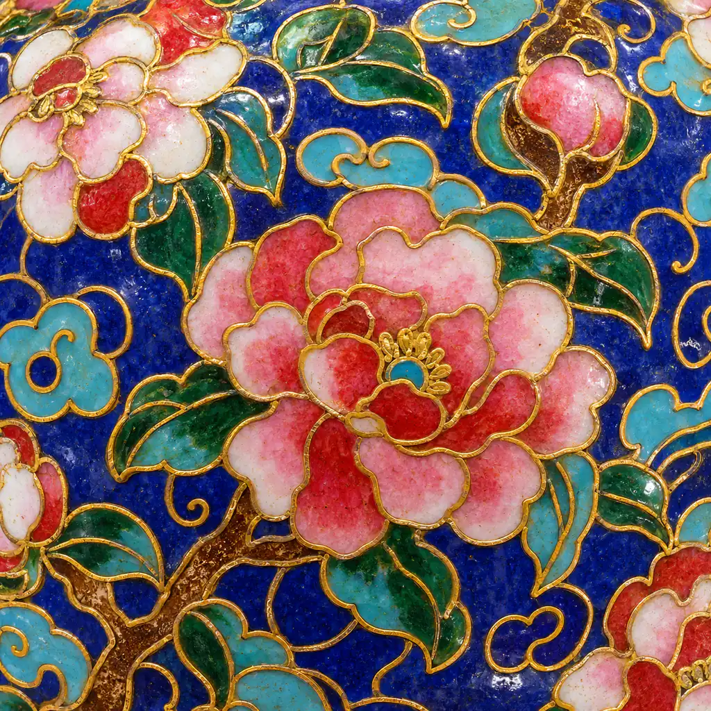 Cloisonné artwork for elevoxx.com