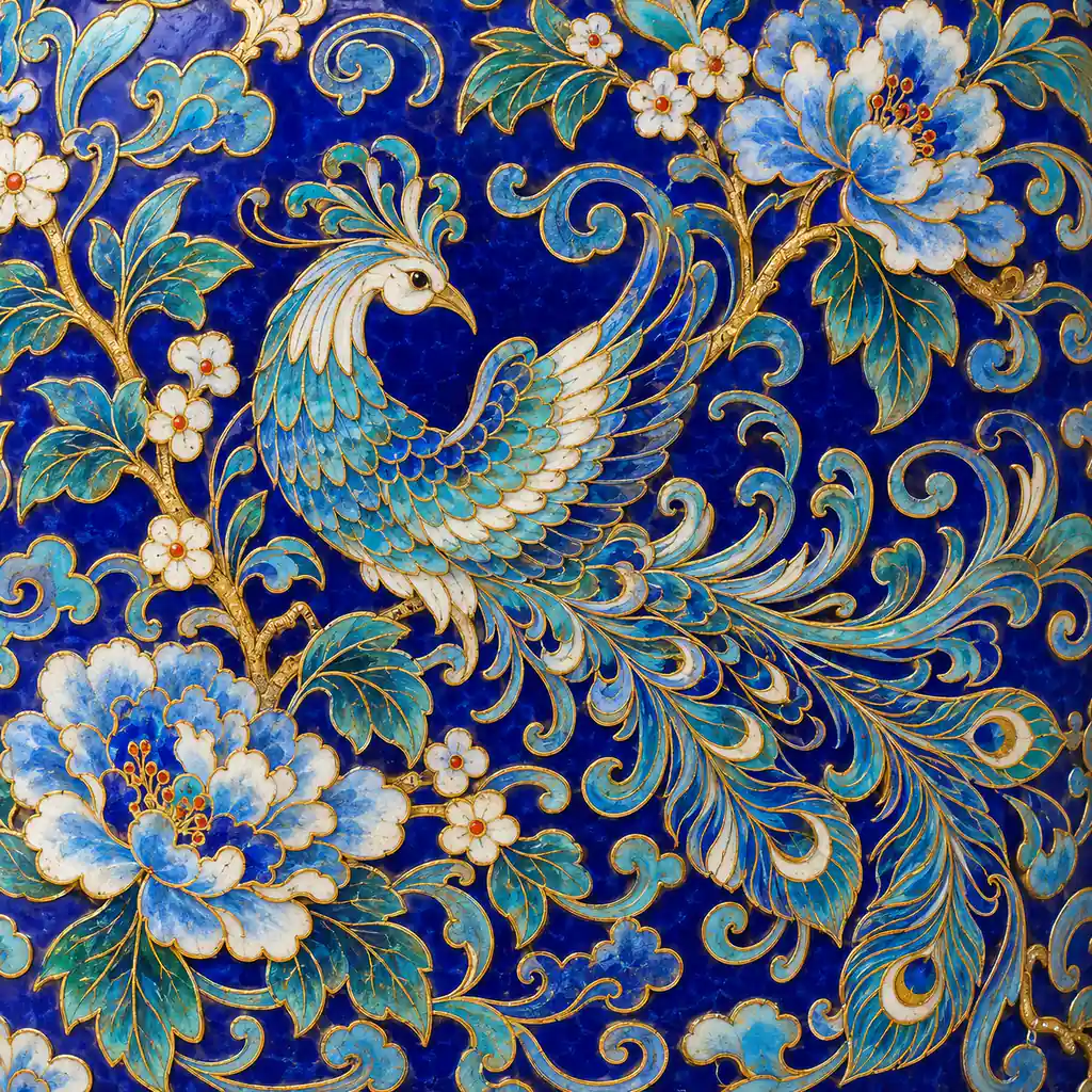 Cloisonné artwork for eloquiant.com