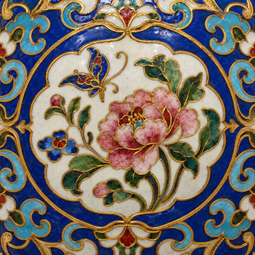 Cloisonné artwork for eloseo.com