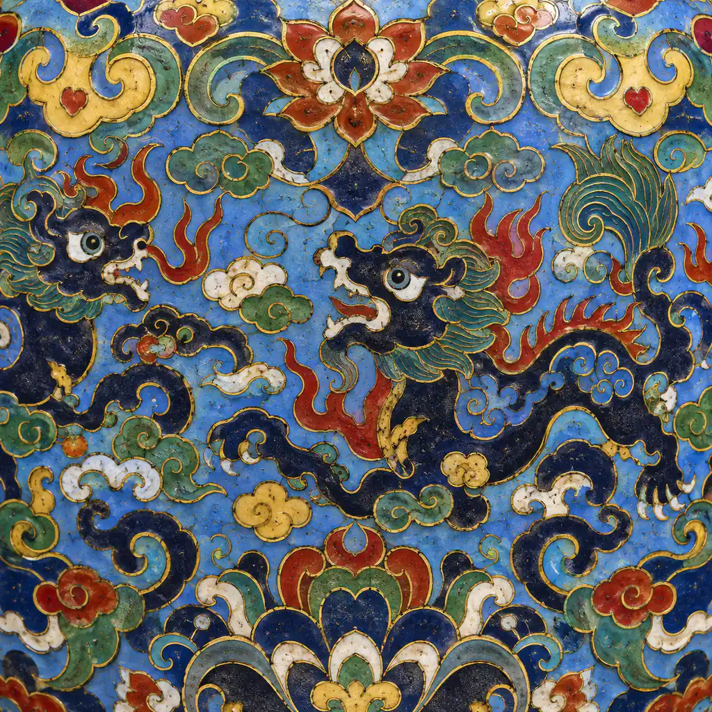 Cloisonné artwork for emplexio.com