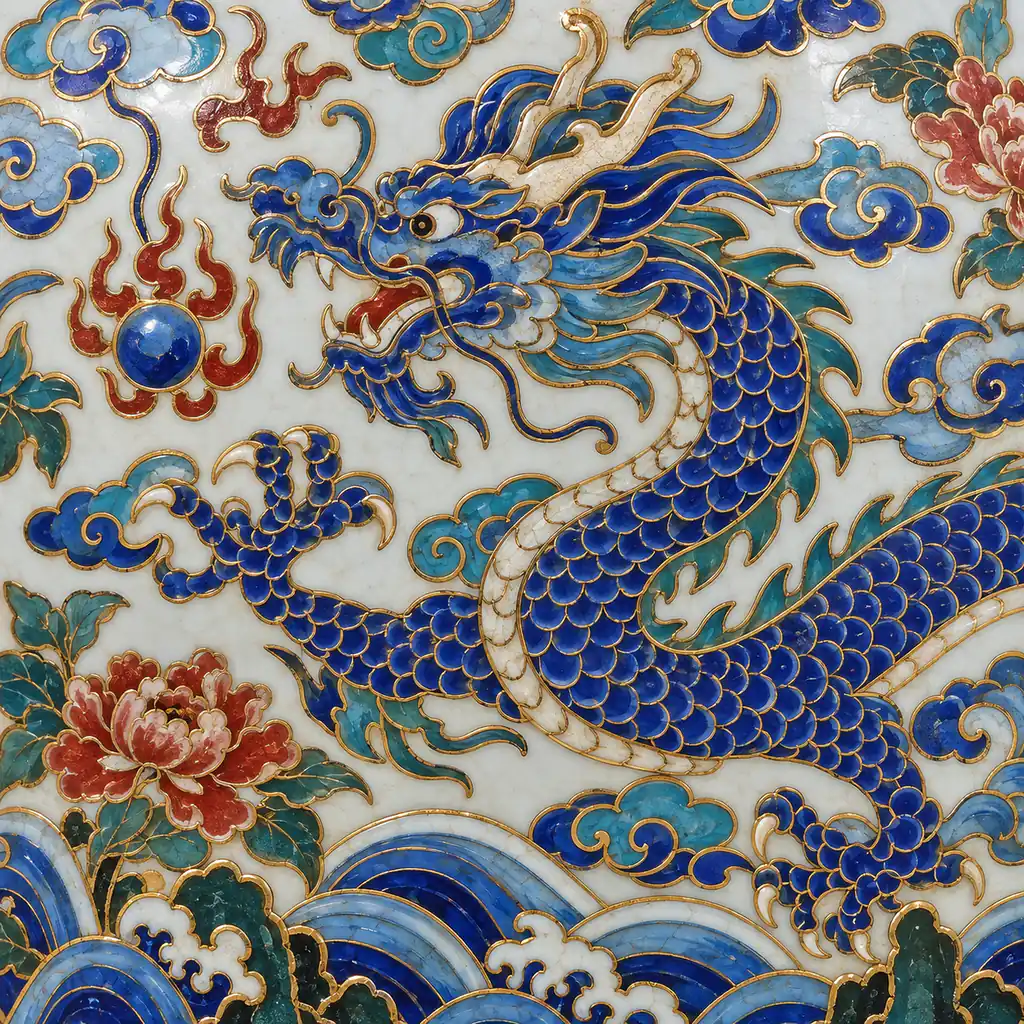 Cloisonné artwork for ersageo.com
