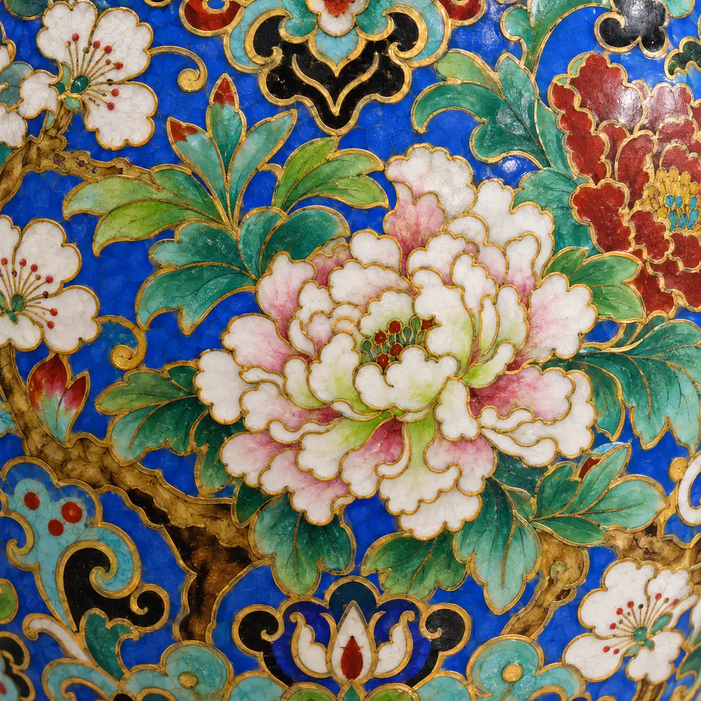 Cloisonné artwork for esvej.com