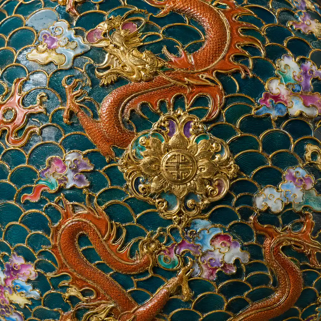 Cloisonné artwork for geoinnovator.com